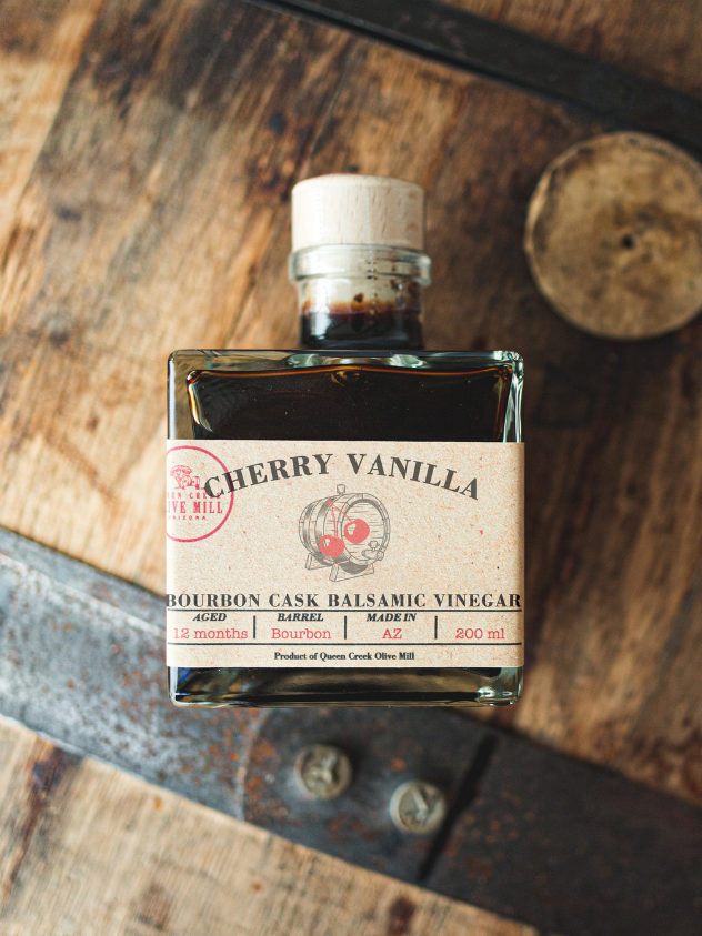 CHERRY VANILLA BOURBON CASK BALSAMIC VINEGAR