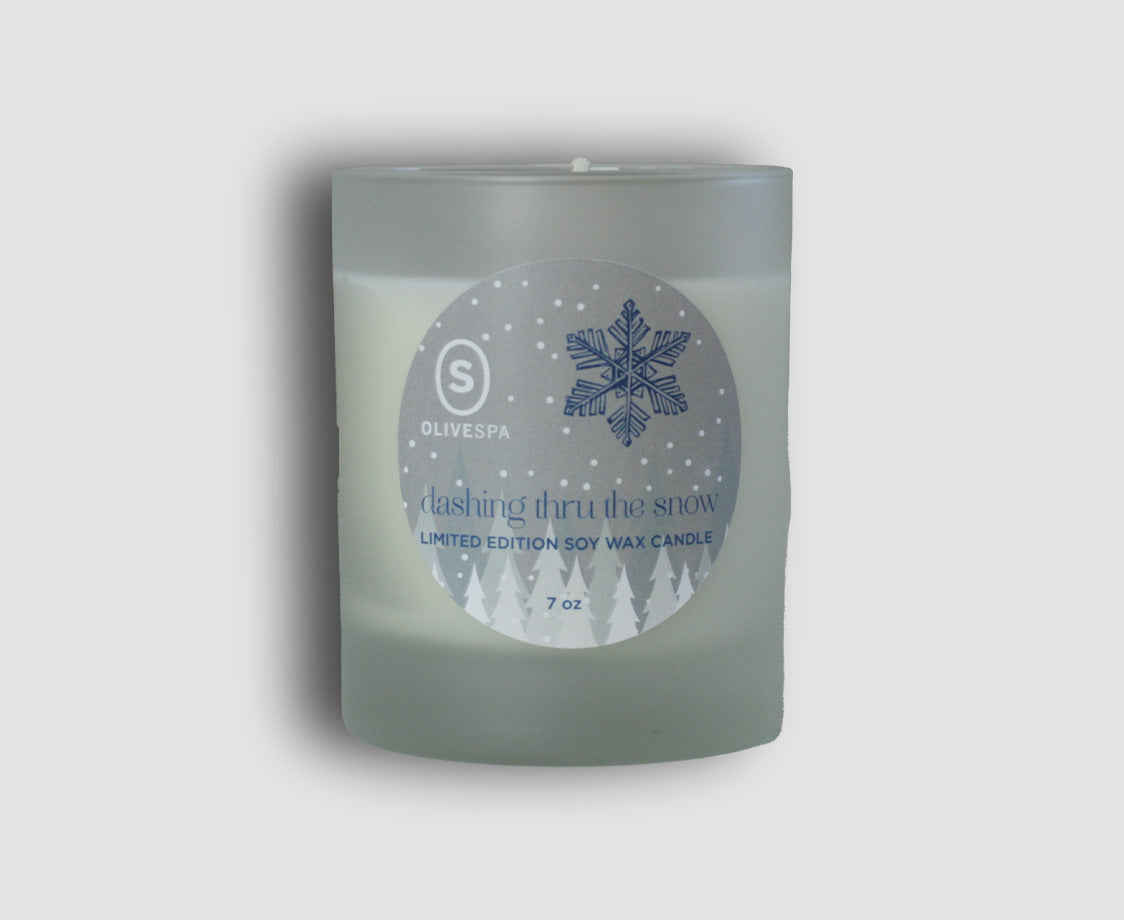 DASHING THRU THE SNOW CANDLE